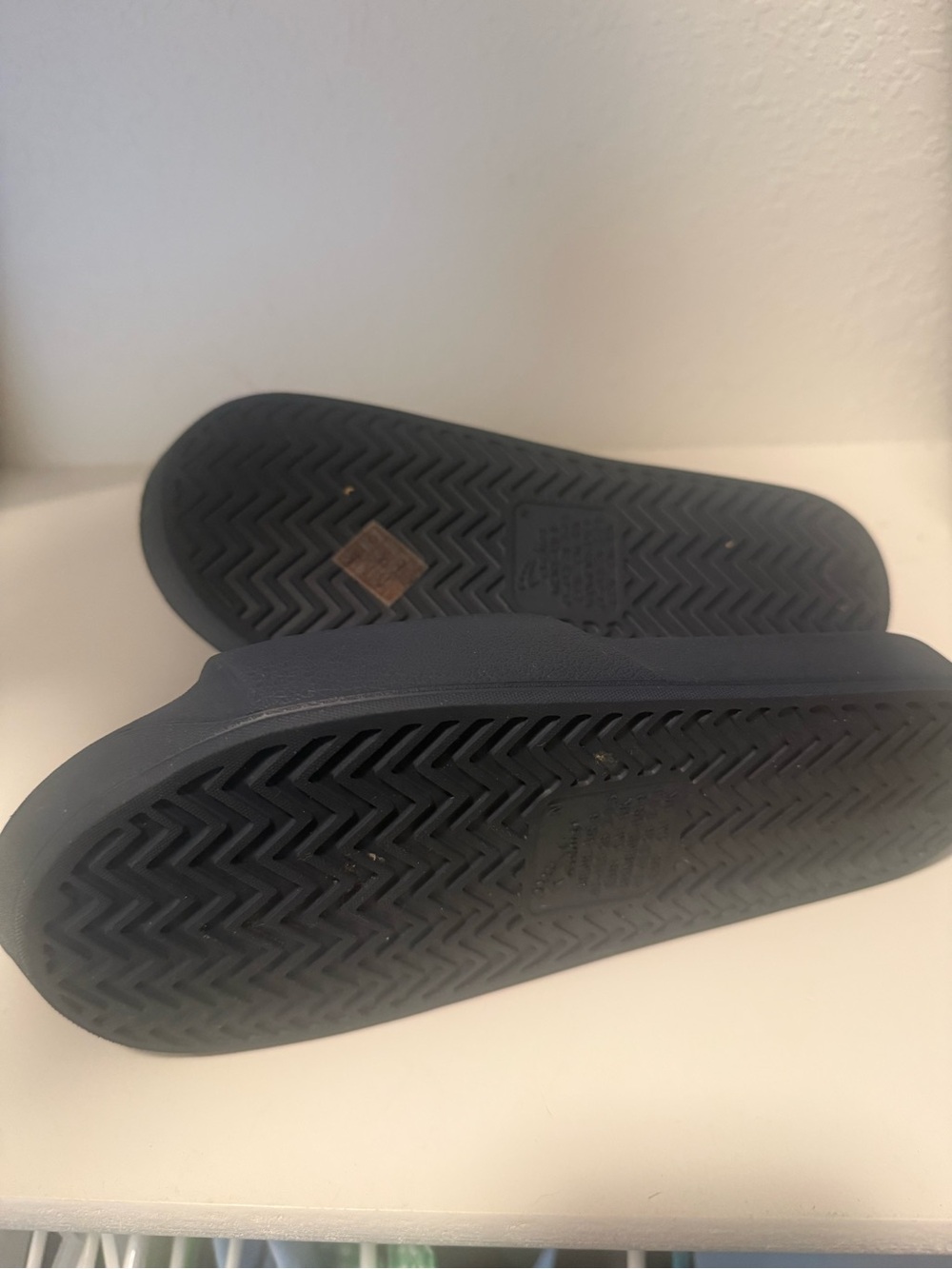 Slide Sandals in Dark Blue - Minimal Slip-On Comfort - Picture 2 of 2